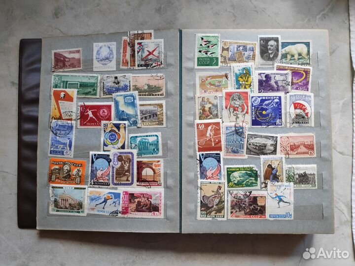 Альбом с марками СССР