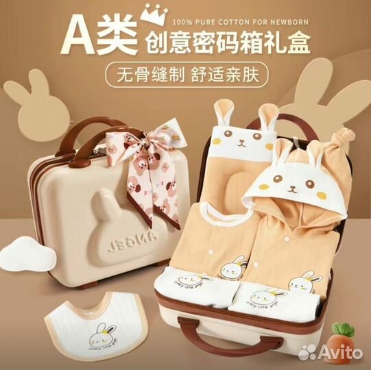 Подарочный набор на выписку для новорожденного