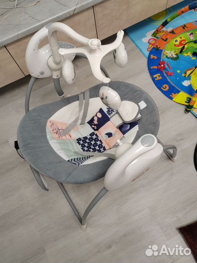 Детские электрические качели