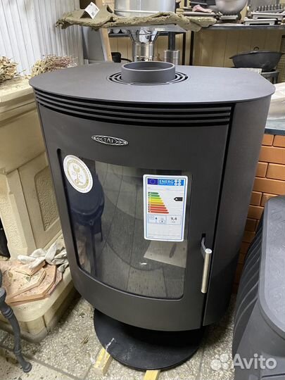 Печь-камин для дома Визиера поворотная 360