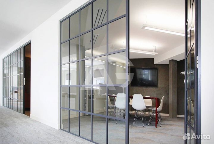 Стеклянные перегородки в стиле Loft