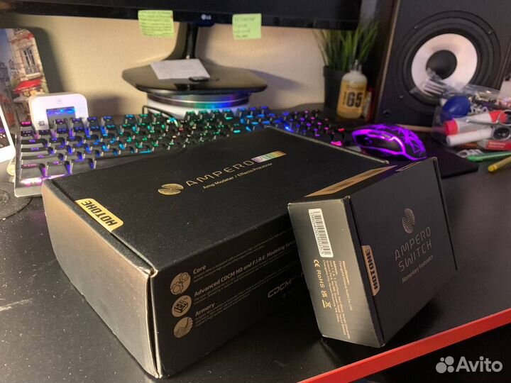 Гитарный процессор Hotone Ampero Mini+FootSwitch