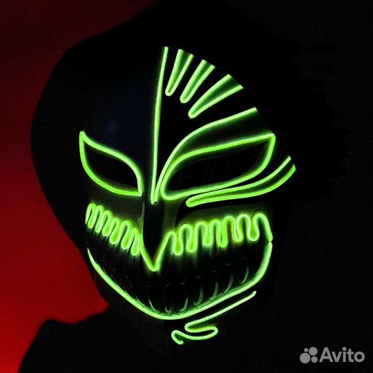 Светящаяся маска на Хэллоуин (новые)
