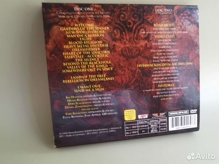 Двд диски Marilyn Manson gamma ray