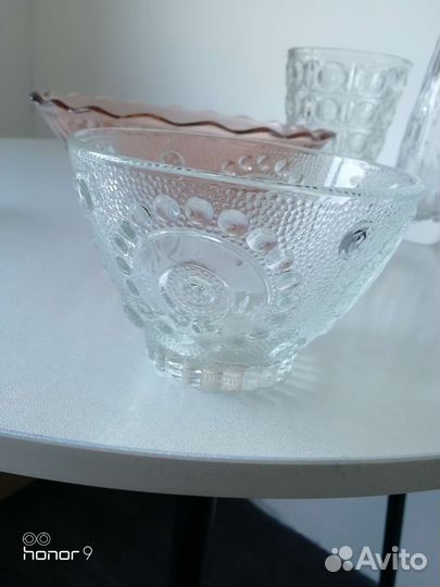 Хрусталь СССР новый вазы салатники конфетница