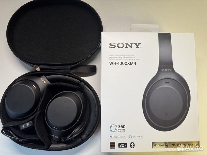 Наушники Sony wh 1000xm4 black