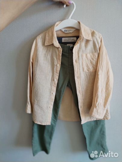 Рубашка и брюки для мальчика 104