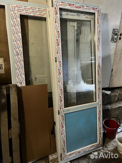 Балконная дверь пвх 770/2150