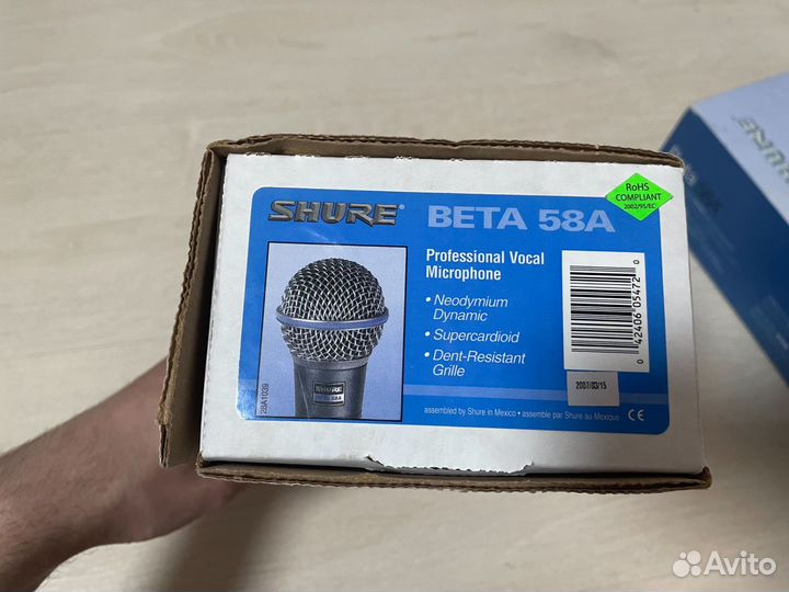 Микрофон Shure Beta 58A