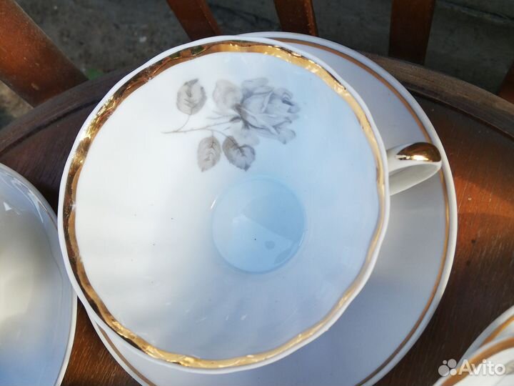 Сервиз чайный дулево роза