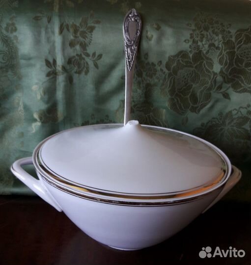 Супница. Богемский фарфор.чсср