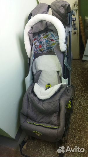 Детские санки коляска nika