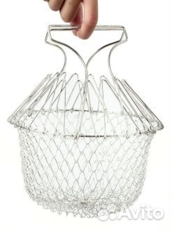 Дуршлаг сетка для макарон, овощей, фритюрница