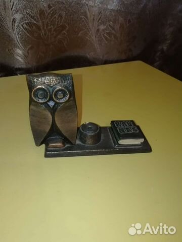 Настольный прибор совушка