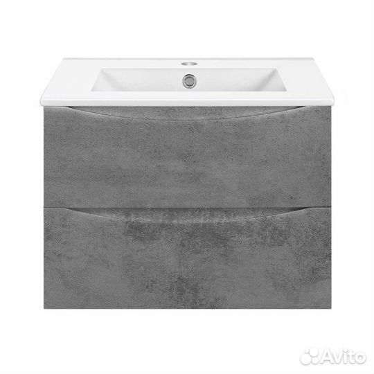 Тумба с раковиной Vincea Mia Slim VMC-2MC700S1BT С