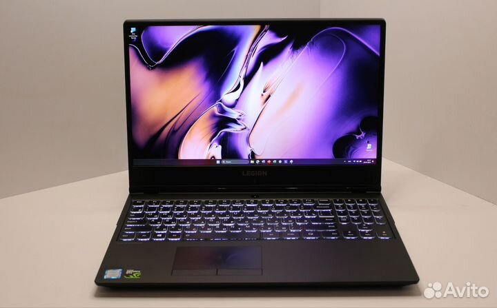 Игровой ноутбук Lenovo i7/144Hz/GTX/DDR4/SSD+HDD