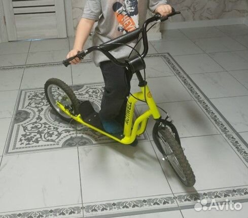 Самокат actiwell с надувными колесами