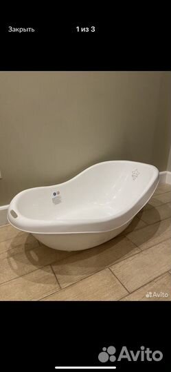 Детская ванночка для купания с горкой