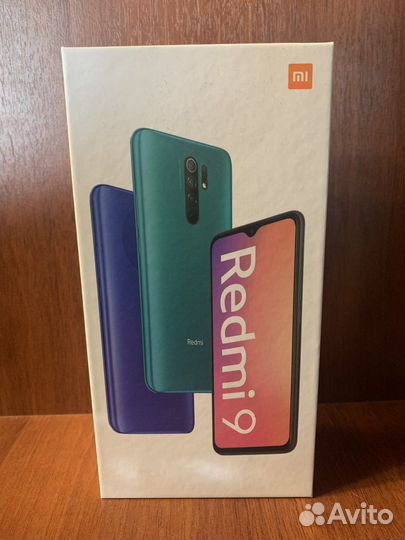 Коробка от Redmi 9