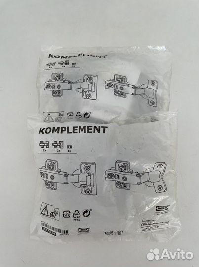 Петли IKEA комплимент для шкафа пакс