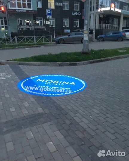 Гобо проектор ммн-30SW-WR statiс-water room П