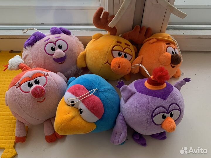 Коллекция смешарков