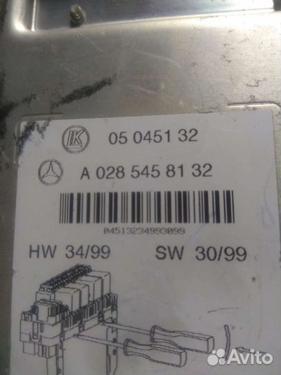 A0285458132 Блок Sam задний Mercedes Benz W220