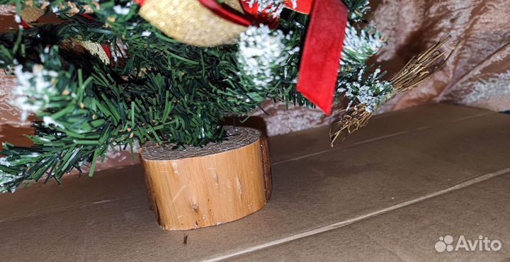 Елка новогодняя искусственная настольная 50см,40см