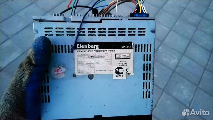 Магнитола elenberg mx-343