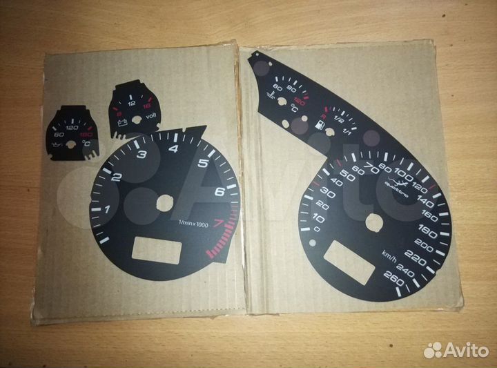 Шкалы для приборой панели audi a6 c5