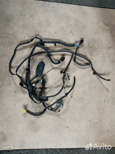 Проводка и фишки фары передняя левая Toyota Camry
