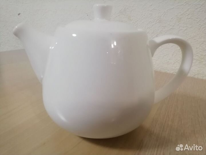 Чайник заварочный фарфоровый большой