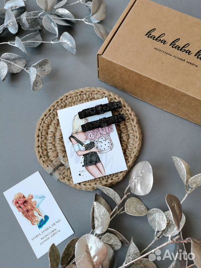 Заколка крокодил для волос