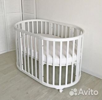 Кровать трансформер с маятником и матрасами