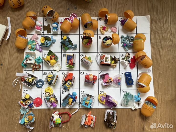 Киндер сюрприз, серии до 2020 г