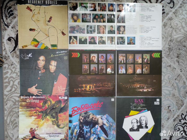 Набор 60 шт C.C.Catch Dire Straits Abba Джо Дассен