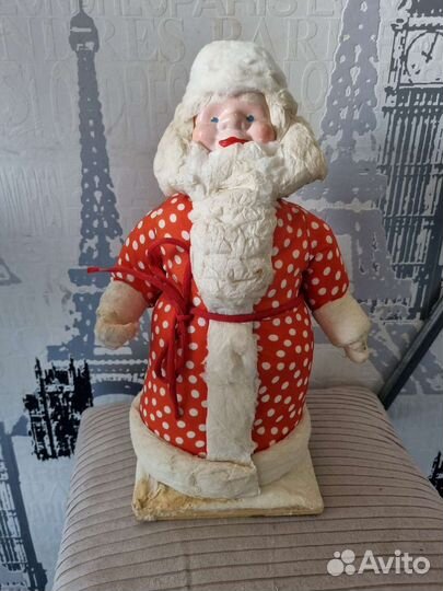 Ватный дед мороз СССР в хорошем состоянии
