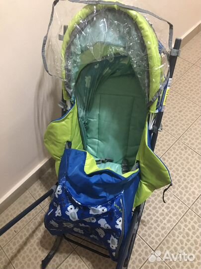 Санки коляска ника 3 1