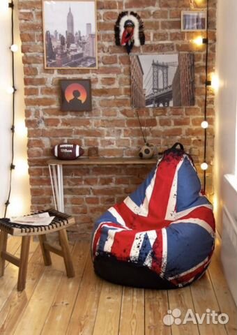 Новое кресло-мешок британский флаг