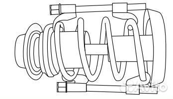 Дело Техники 810128 Стяжки пружин с 2-м захватом