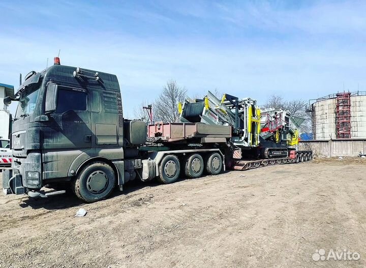 Трал перевозка негабаритных грузов