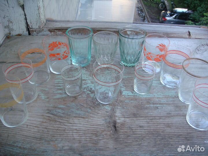 Старинные Стаканы для подстаканников СССР