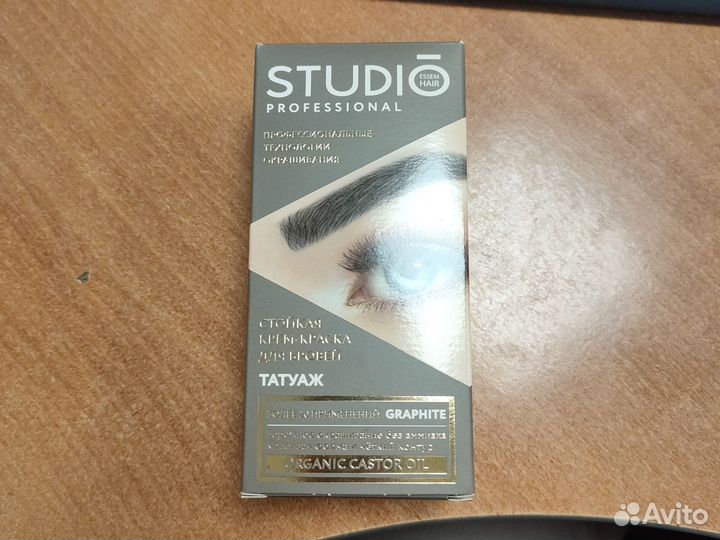 Краска для бровей Графит