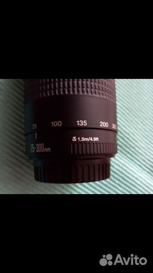 Объектив canon ef 75 300mm