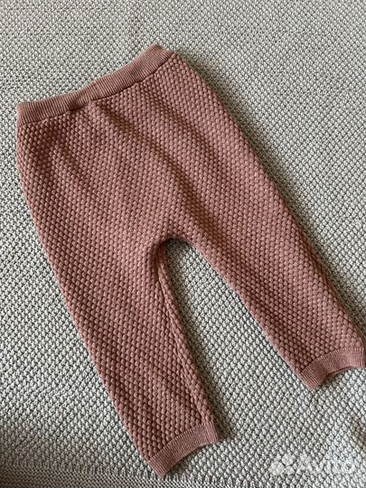 Брюки hm вязаные 80 86