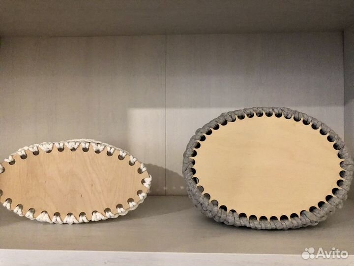 Набор Корзин для хранения,Вязаный,плетеный