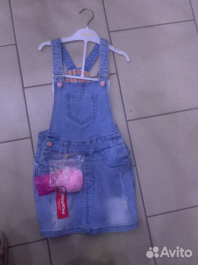 Джинсовый сарафан