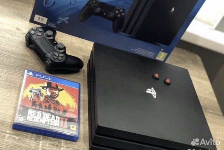 Sony PlayStation 4 Pro Sony PS4 PRO + топ игры GTA