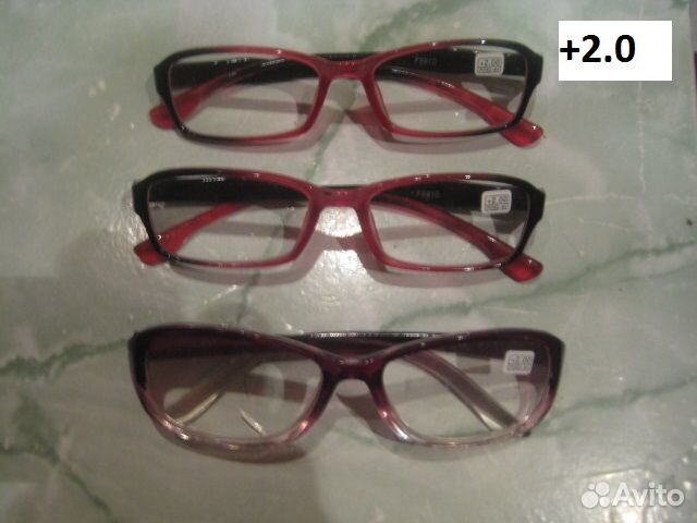 Очки с диоптрием от +1.5 до +3.0 новые от