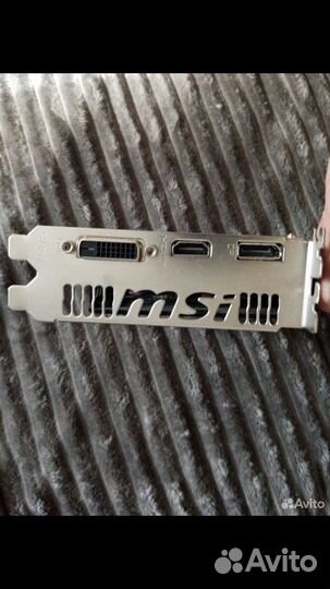 Видеокарта msi radeon rx550
